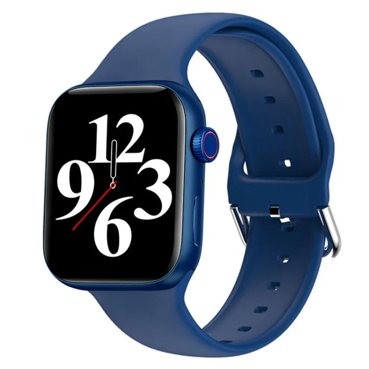 Montre connectée CT7 avec écran couleur de 1,7 pouce, compatible avec la surveillance de la fréquence cardiaque et de la pression artérielle.