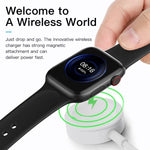 Montre connectée CT7 avec écran couleur de 1,7 pouce, compatible avec la surveillance de la fréquence cardiaque et de la pression artérielle.