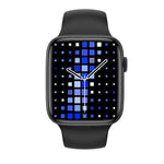Montre connectée W7 avec écran couleur de 1,8 pouce, compatible avec la surveillance de la fréquence cardiaque et de la pression artérielle.