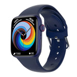 Montre connectée W7 avec écran couleur de 1,8 pouce, compatible avec la surveillance de la fréquence cardiaque et de la pression artérielle.
