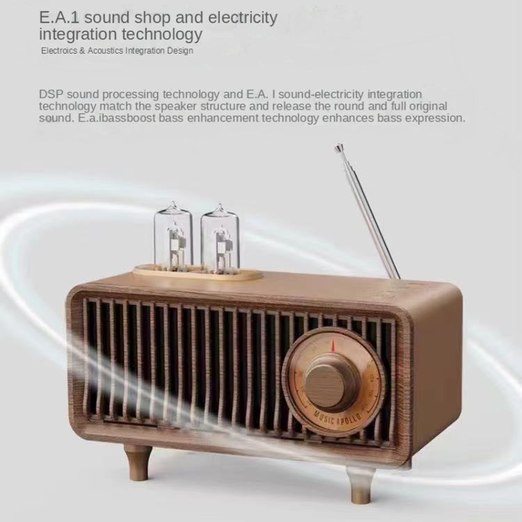 Oneder B9 Enceinte Bluetooth Portable Sans Fil Rétro Intérieure, B9