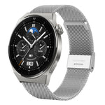 Milan Steel Mesh Double Buckle Watch Band, For Huawei Watch GT 3 Pro 46mm 22mm, For Huawei Watch GT 3 Pro 43mm 20mm