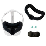 JD-391215 Convient pour Oculus Quest2 Génération Masque oculaire VR Housse en silicone + Housse de lentille Set