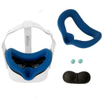 JD-391215 Convient pour Oculus Quest2 Génération Masque oculaire VR Housse en silicone + Housse de lentille Set
