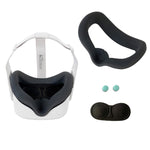 JD-391215 Convient pour Oculus Quest2 Génération Masque oculaire VR Housse en silicone + Housse de lentille Set