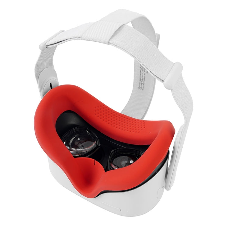 JD-391215 Convient pour Oculus Quest2 Génération Masque oculaire VR Housse en silicone + Housse de lentille Set