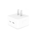 Chargeur PD 35W à double ports USB-C / Type-C pour séries iPhone / iPad, prise US, prise US