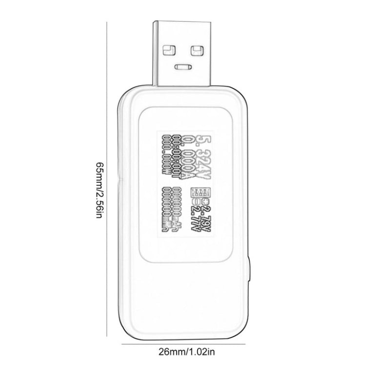 KWS-MX18 testeur USB DC 10 en 1 courant 4-30V voltmètre ampèremètre minuterie compteur numérique