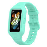 Solid Color Silicone Integrated Watch Band, For Huawei Band 8 / 7, For Honor Band 6