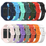 Solid Color Silicone Integrated Watch Band, For Huawei Band 8 / 7, For Honor Band 6