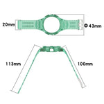 Bracelet de montre intégré en silicone, Pour Samsung Galaxy Watch 40MM, Pour Samsung Galaxy Watch 44MM