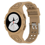 Bracelet de montre intégré en silicone, Pour Samsung Galaxy Watch 40MM, Pour Samsung Galaxy Watch 44MM
