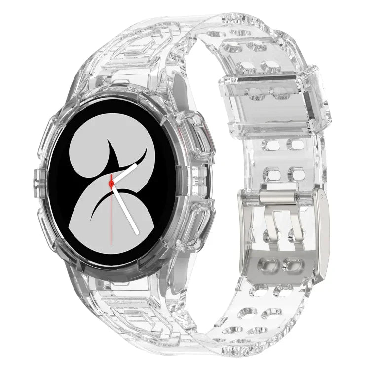 Bracelet de montre intégré en silicone, Pour Samsung Galaxy Watch 40MM, Pour Samsung Galaxy Watch 44MM