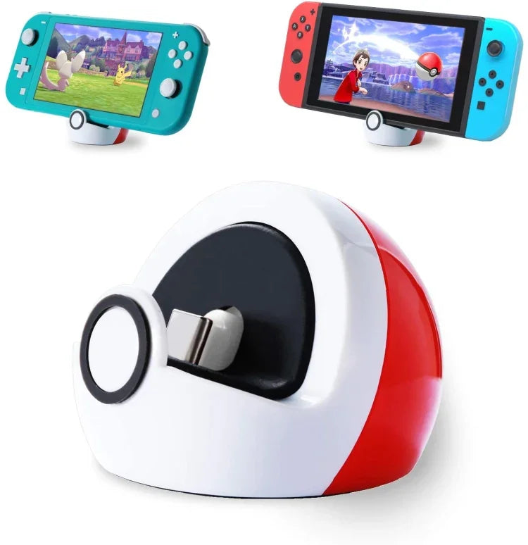 Station de charge portable miniature pour consoles Nintendo Switch et Switch Lite (NS).