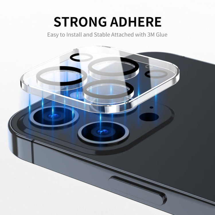 Film en verre trempé ENKAY Hat-Prince 9H pour objectif de caméra arrière pour iPhone 14 Pro / 14 Pro Max, pour iPhone 14 Pro / 14 Pro Max (1 PC), pour iPhone 14 Pro / 14 Pro Max (2 PCS)
