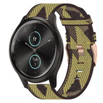 20mm Nylon Woven Watch Band, For Garmin Garminmove Style, For Garmin Vivomove, For Garmin Vivomove HR Sport, For Garmin Vivoactive 3, For Garmin Vivoactive3 Music, For Garmin Forerunner 245