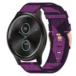 20mm Nylon Woven Watch Band, For Garmin Garminmove Style, For Garmin Vivomove, For Garmin Vivomove HR Sport, For Garmin Vivoactive 3, For Garmin Vivoactive3 Music, For Garmin Forerunner 245