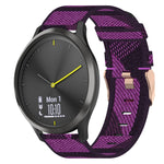 20mm Nylon Woven Watch Band, For Garmin Garminmove Style, For Garmin Vivomove, For Garmin Vivomove HR Sport, For Garmin Vivoactive 3, For Garmin Vivoactive3 Music, For Garmin Forerunner 245