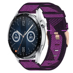 22mm Nylon Woven Watch Band, For Huawei Watch GT3 Pro 46mm, For Huawei Watch GT3 46mm, For Huawei Watch GT Runner, For Huawei Watch 3, For Huawei Watch 3 Pro, For Huawei GT2 Pro