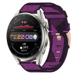 22mm Nylon Woven Watch Band, For Huawei Watch GT3 Pro 46mm, For Huawei Watch GT3 46mm, For Huawei Watch GT Runner, For Huawei Watch 3, For Huawei Watch 3 Pro, For Huawei GT2 Pro