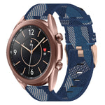 20mm Nylon Woven Watch Band, For Samsung Galaxy Watch 4 40mm, For Samsung Galaxy Watch 4 44mm, For Samsung  Galaxy Watch 4 Classic 42mm, For Samsung  Galaxy Watch 4 Classic 46mm, For Samsung Galaxy Watch 3 41mm, For Samsung Galaxy Watch Active 2 40mm