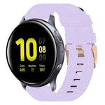 Bracelet de montre en nylon tressé de 20 mm, pour Samsung Galaxy Watch Active 2 44 mm, pour Samsung Galaxy Watch Active 40 mm, pour Samsung Galaxy Watch 42 mm, pour Samsung Gear Sport, pour Samsung Gear S2 Classic