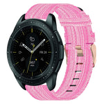 Bracelet de montre en nylon tressé de 20 mm, pour Samsung Galaxy Watch Active 2 44 mm, pour Samsung Galaxy Watch Active 40 mm, pour Samsung Galaxy Watch 42 mm, pour Samsung Gear Sport, pour Samsung Gear S2 Classic