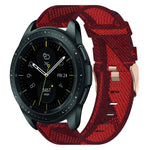 Bracelet de montre en nylon tressé de 20 mm, pour Samsung Galaxy Watch Active 2 44 mm, pour Samsung Galaxy Watch Active 40 mm, pour Samsung Galaxy Watch 42 mm, pour Samsung Gear Sport, pour Samsung Gear S2 Classic