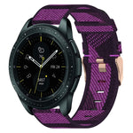 Bracelet de montre en nylon tressé de 20 mm, pour Samsung Galaxy Watch Active 2 44 mm, pour Samsung Galaxy Watch Active 40 mm, pour Samsung Galaxy Watch 42 mm, pour Samsung Gear Sport, pour Samsung Gear S2 Classic