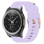 Bracelet de montre en nylon tressé de 20 mm, pour Samsung Galaxy Watch Active 2 44 mm, pour Samsung Galaxy Watch Active 40 mm, pour Samsung Galaxy Watch 42 mm, pour Samsung Gear Sport, pour Samsung Gear S2 Classic