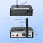 Récepteur musical Bluetooth 5.2 B35S Convertisseur numérique vers analogique supportant U-disk, fibre, coaxial, B35S
