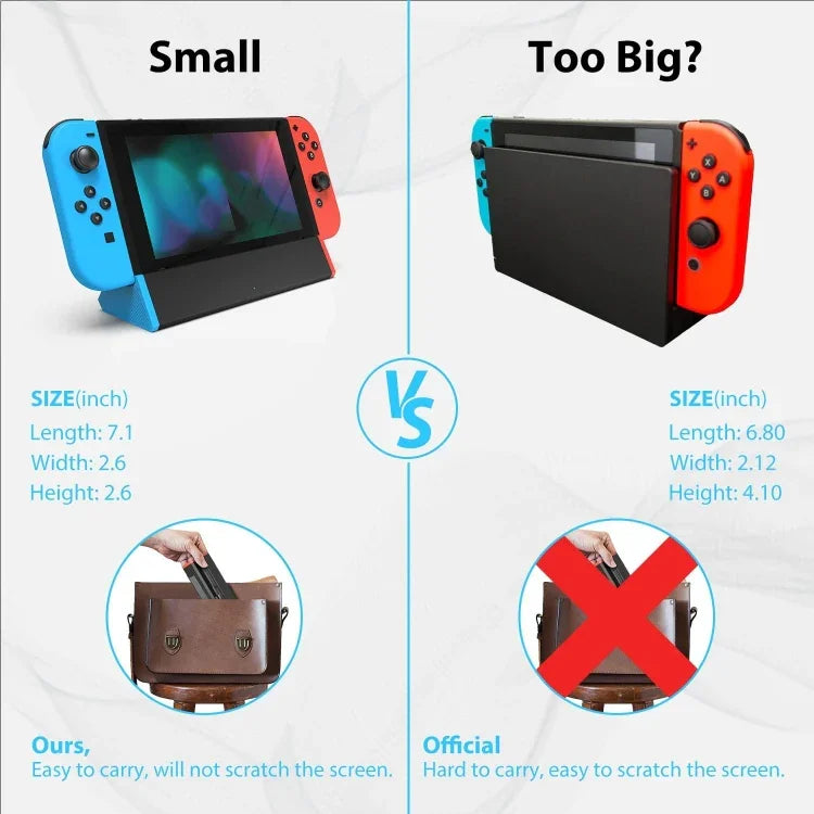 Adaptateur HDMI 4K avec port LAN 1000 Mbps pour Nintendo Switch/Switch OLED (modèle LAN), modèle LAN