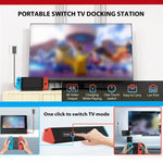 Adaptateur HDMI 4K avec port LAN 1000 Mbps pour Nintendo Switch/Switch OLED (modèle LAN), modèle LAN