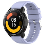 Bracelet en silicone à tête saillante avec boucle argentée, pour Samsung Galaxy Watch Active2 40mm/44mm 20mm, pour Samsung Galaxy Watch Active 40mm 20mm, pour Samsung Galaxy Watch 42mm 20mm, pour Samsung Galaxy Gear Sport/S2 Classic 20mm