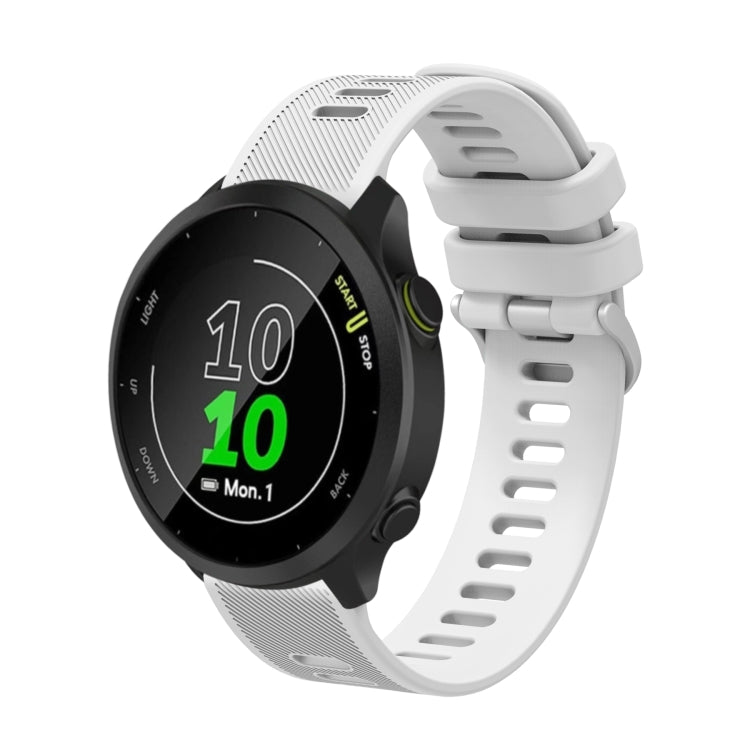 Bracelet de montre en sergé de silicone de 20 mm, pour Samsung Galaxy Watch 4 40 mm, pour Samsung Galaxy Watch 4 44 mm, pour Samsung Galaxy Watch 4 Classic 42 mm, pour Samsung Galaxy Watch 4 Classic 46 mm