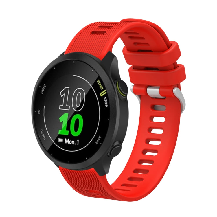 Bracelet de montre en sergé de silicone de 20 mm, pour Samsung Galaxy Watch 4 40 mm, pour Samsung Galaxy Watch 4 44 mm, pour Samsung Galaxy Watch 4 Classic 42 mm, pour Samsung Galaxy Watch 4 Classic 46 mm