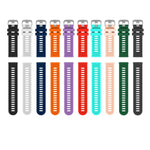 20mm Silicone Twill Watch Band, For Huawei Watch GT3 Pro 43mm, For Huawei Watch GT3 42mm, For Huawei Watch GT2 42mm, For Huawei Watch 2