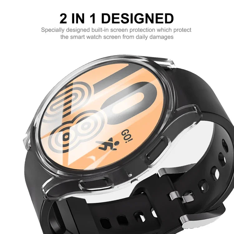 Coque souple transparente en TPU ENKAY Hat-Prince à couverture complète, pour Samsung Galaxy Watch 5 40 mm, pour Samsung Galaxy Watch 5 44 mm