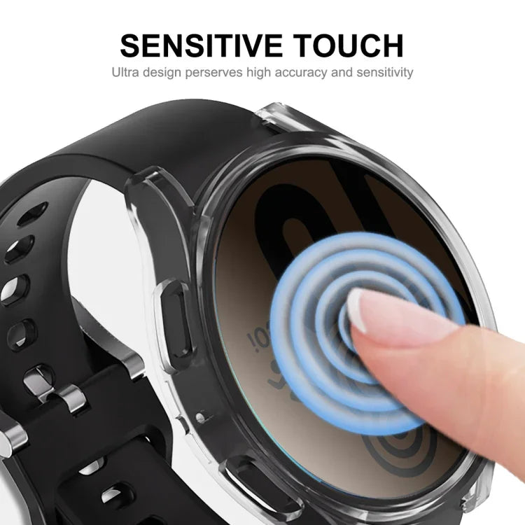 Coque souple transparente en TPU ENKAY Hat-Prince à couverture complète, pour Samsung Galaxy Watch 5 40 mm, pour Samsung Galaxy Watch 5 44 mm