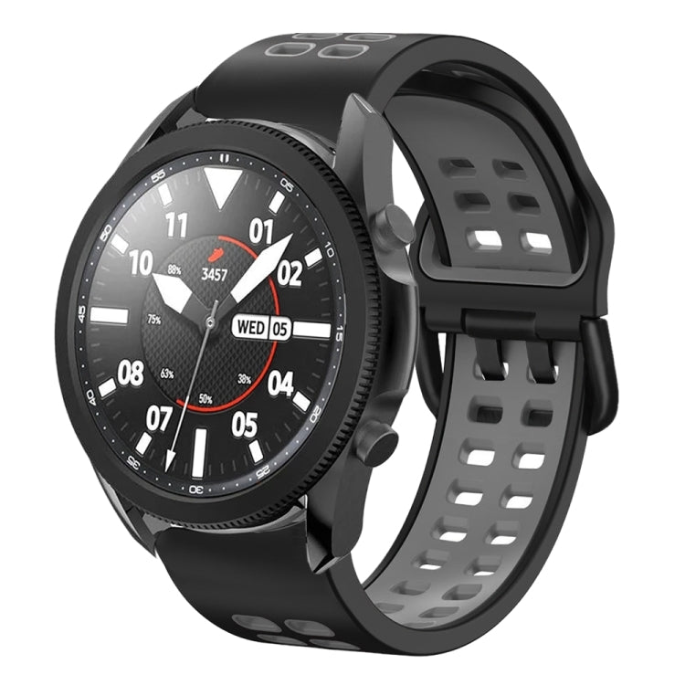 Bracelet de montre en silicone bicolore respirant 20 mm, pour Samsung Galaxy Watch 5 Pro 45 mm, pour Samsung Galaxy Watch 4 40 mm