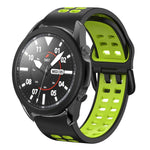 Bracelet de montre en silicone bicolore respirant 20 mm, pour Samsung Galaxy Watch 5 Pro 45 mm, pour Samsung Galaxy Watch 4 40 mm