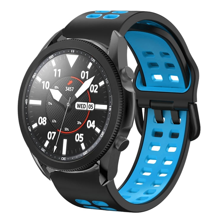 Bracelet de montre en silicone bicolore respirant 20 mm, pour Samsung Galaxy Watch 5 Pro 45 mm, pour Samsung Galaxy Watch 4 40 mm