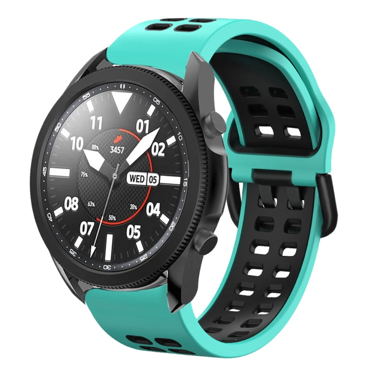 Bracelet de montre en silicone bicolore respirant 20 mm, pour Samsung Galaxy Watch 5 Pro 45 mm, pour Samsung Galaxy Watch 4 40 mm