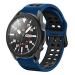 Bracelet de montre en silicone bicolore respirant 20 mm, pour Samsung Galaxy Watch 5 Pro 45 mm, pour Samsung Galaxy Watch 4 40 mm