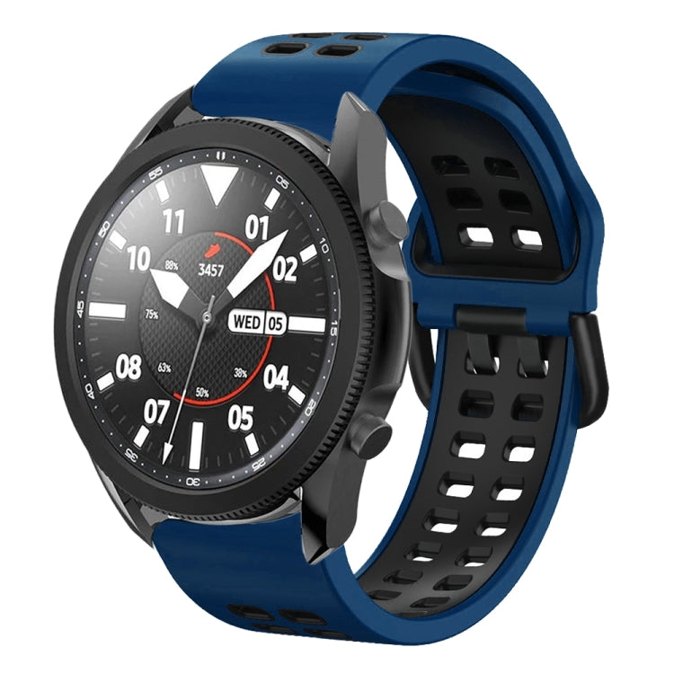 Bracelet de montre en silicone bicolore respirant 20 mm, pour Samsung Galaxy Watch 5 Pro 45 mm, pour Samsung Galaxy Watch 4 40 mm