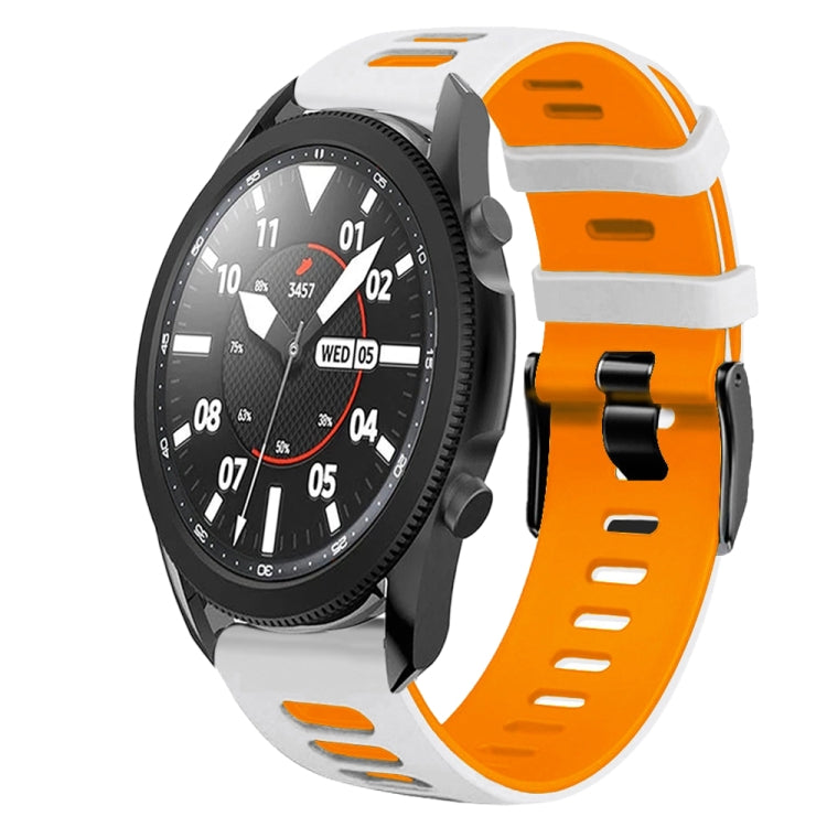 Bracelet de montre bicolore en silicone de 20 mm, pour Samsung Galaxy Watch 5 Pro 45mm, pour Samsung Galaxy Watch 4 40mm