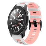 Bracelet de montre bicolore en silicone de 20 mm, pour Samsung Galaxy Watch 5 Pro 45mm, pour Samsung Galaxy Watch 4 40mm