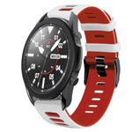 Bracelet de montre bicolore en silicone de 20 mm, pour Samsung Galaxy Watch 5 Pro 45mm, pour Samsung Galaxy Watch 4 40mm
