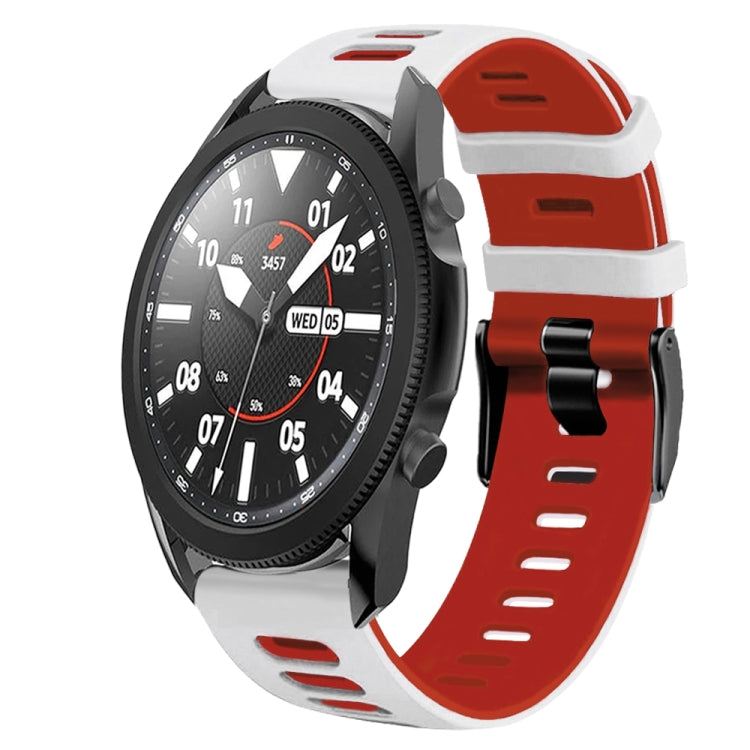 Bracelet de montre bicolore en silicone de 20 mm, pour Samsung Galaxy Watch 5 Pro 45mm, pour Samsung Galaxy Watch 4 40mm