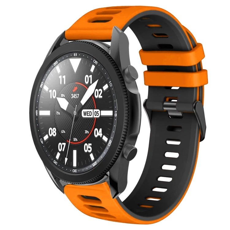 Bracelet de montre bicolore en silicone de 20 mm, pour Samsung Galaxy Watch 5 Pro 45mm, pour Samsung Galaxy Watch 4 40mm